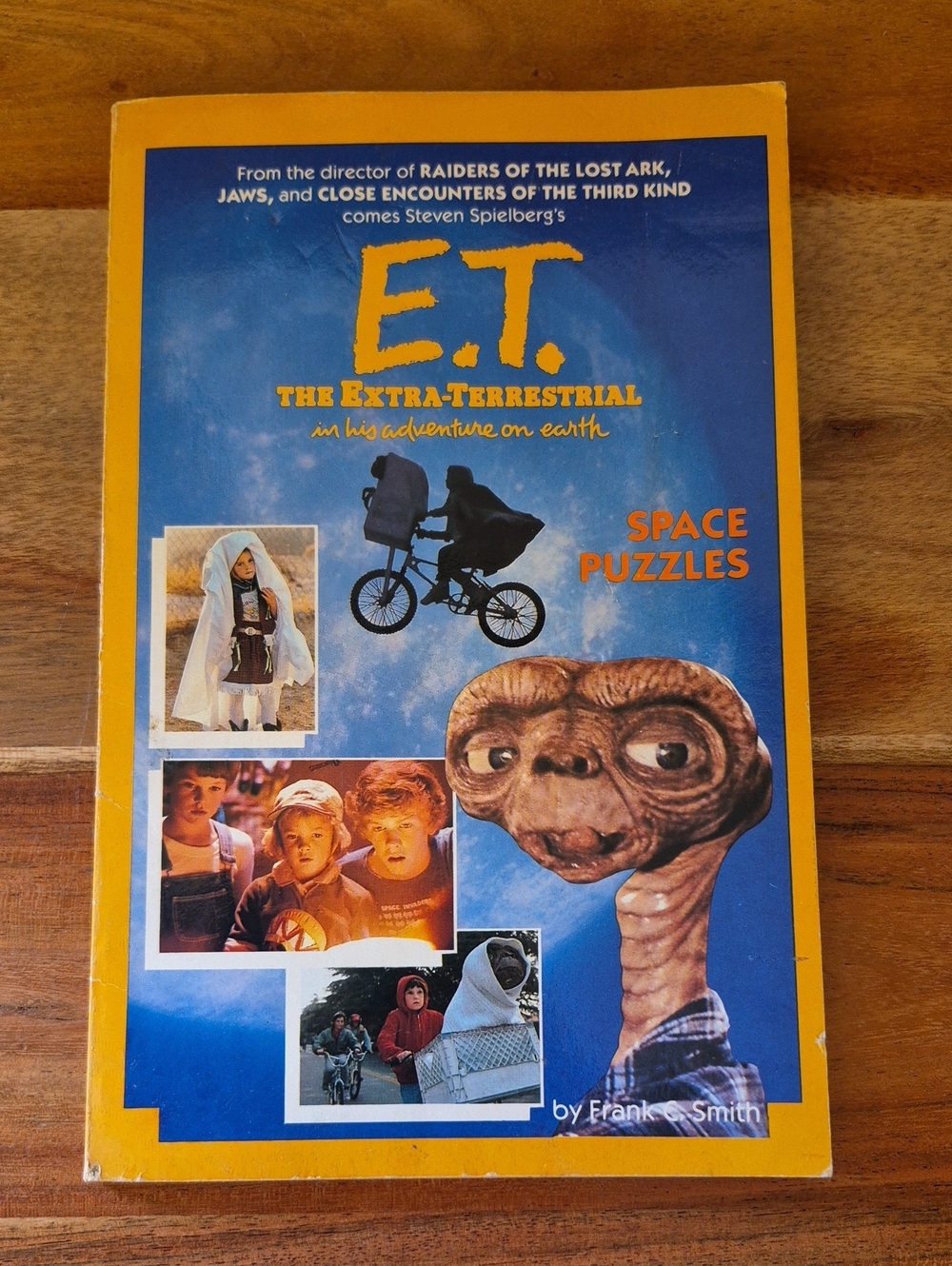 Vintage 1982 E.T. Space Puzzles Book - Unused